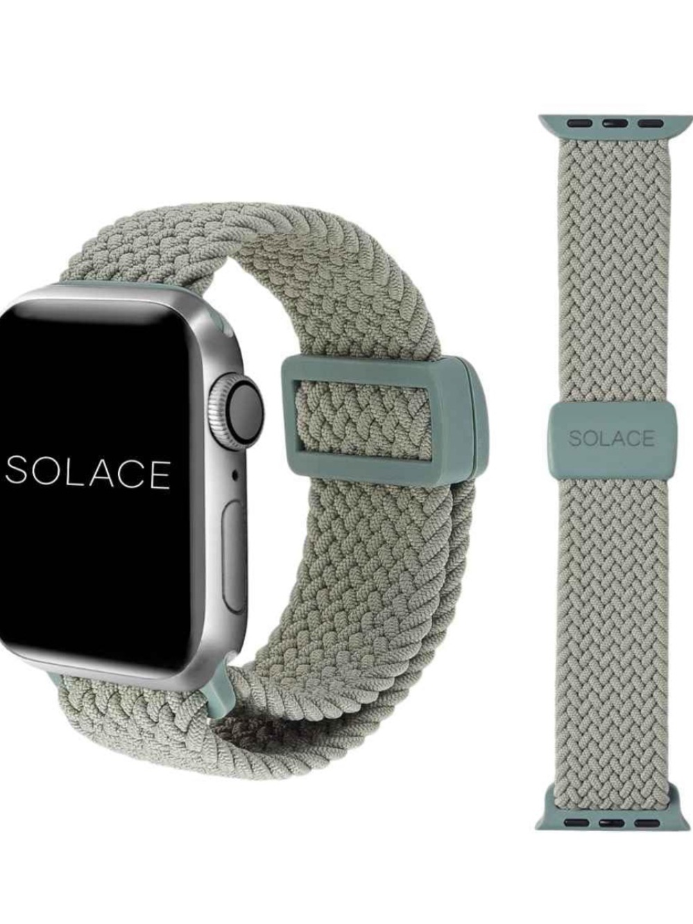 New Solace Bands Imperium Adapt Wide Adjustable Nylon Braided Watch Band